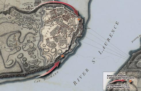 Battle of Quebec Route