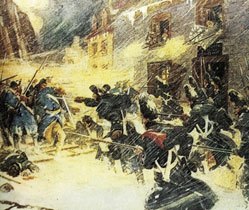 American assault at Sault-au-Matelot